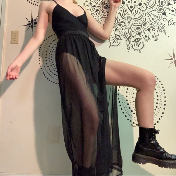 Goth Prom Dress - Picture 1 of 5